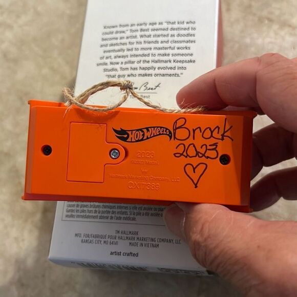 Hallmark Hot Wheels Ornament - Picture 4 of 7